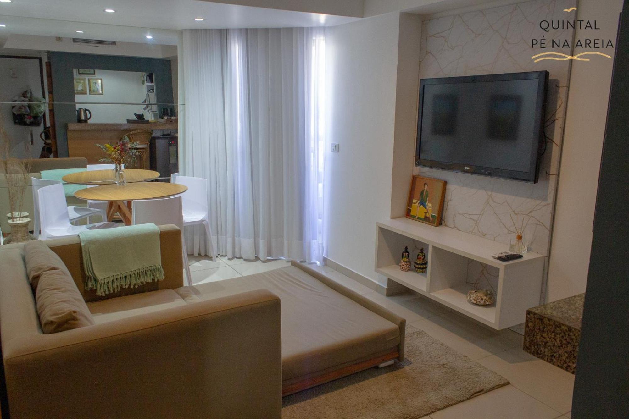Apartamento Quintal Pe Na Areia